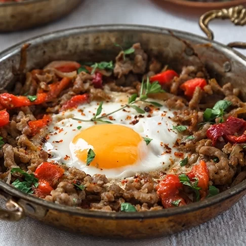 Kıymalı Yumurta