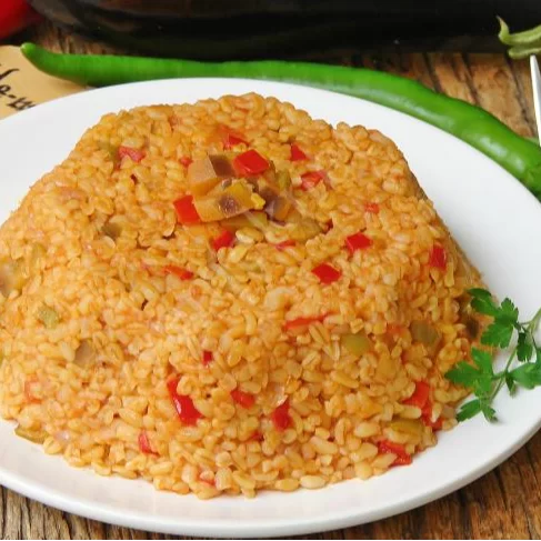 Sebzeli Bulgur Pilavı